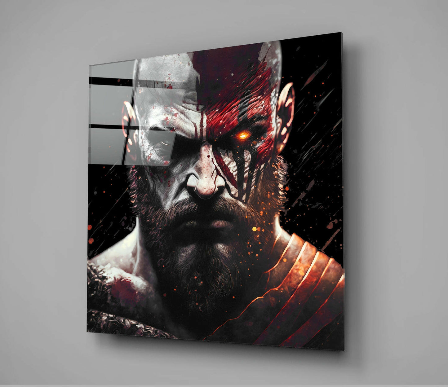 Insigneart USA Insigneart USA Kratos Glass Wall Art || Designer Collection