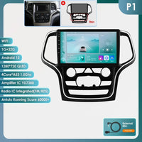 Hizpo 10.1 Carplay 4G 2Din Android 13 Car Radio for Jeep Grand Cherokee WK2 2014 -2022 Multimedia Video Player Autoradio GPS DSP