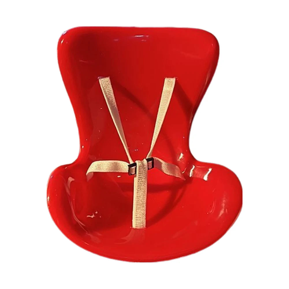 Car Doll Safety Seat for OB11 Labubu Cartoon Chair Model for Labubu Car Seat Outlet Decor for Labubu Doll Car Interior Styling