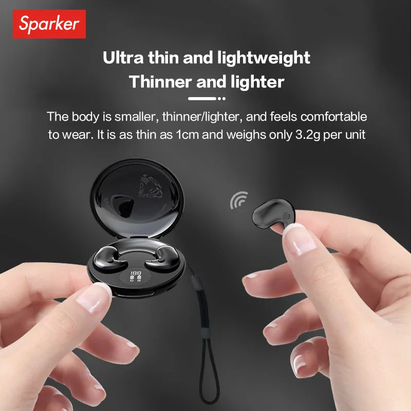 Y29 Bluetooth Earphones Wireless Sleep Invisible Mini Compact Wireless Bluetooth Earphones Long Battery Life Noise Reduction