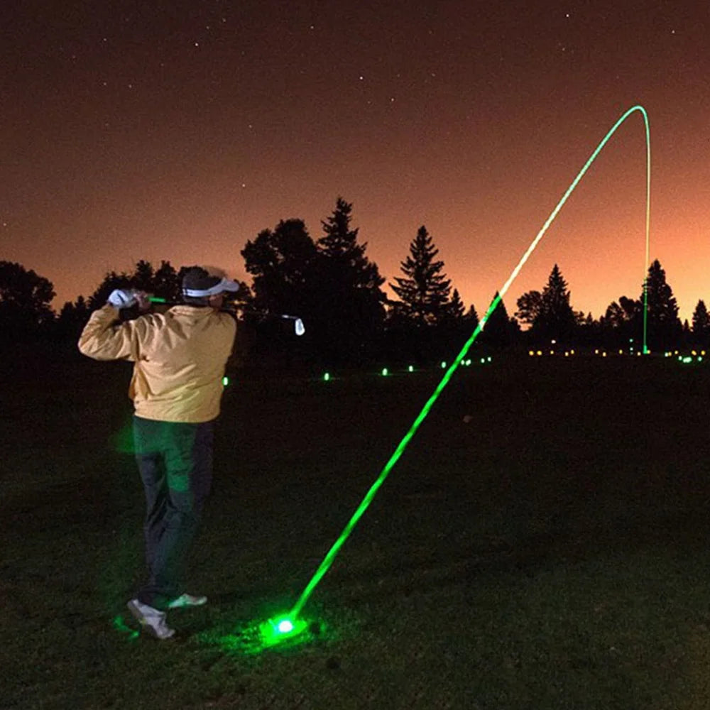5pcs Glow Golf Balls for Night Sports Tournament Fluorescent Glowing in The Dark Golf Ball Long Lasting Bright Luminous Balls