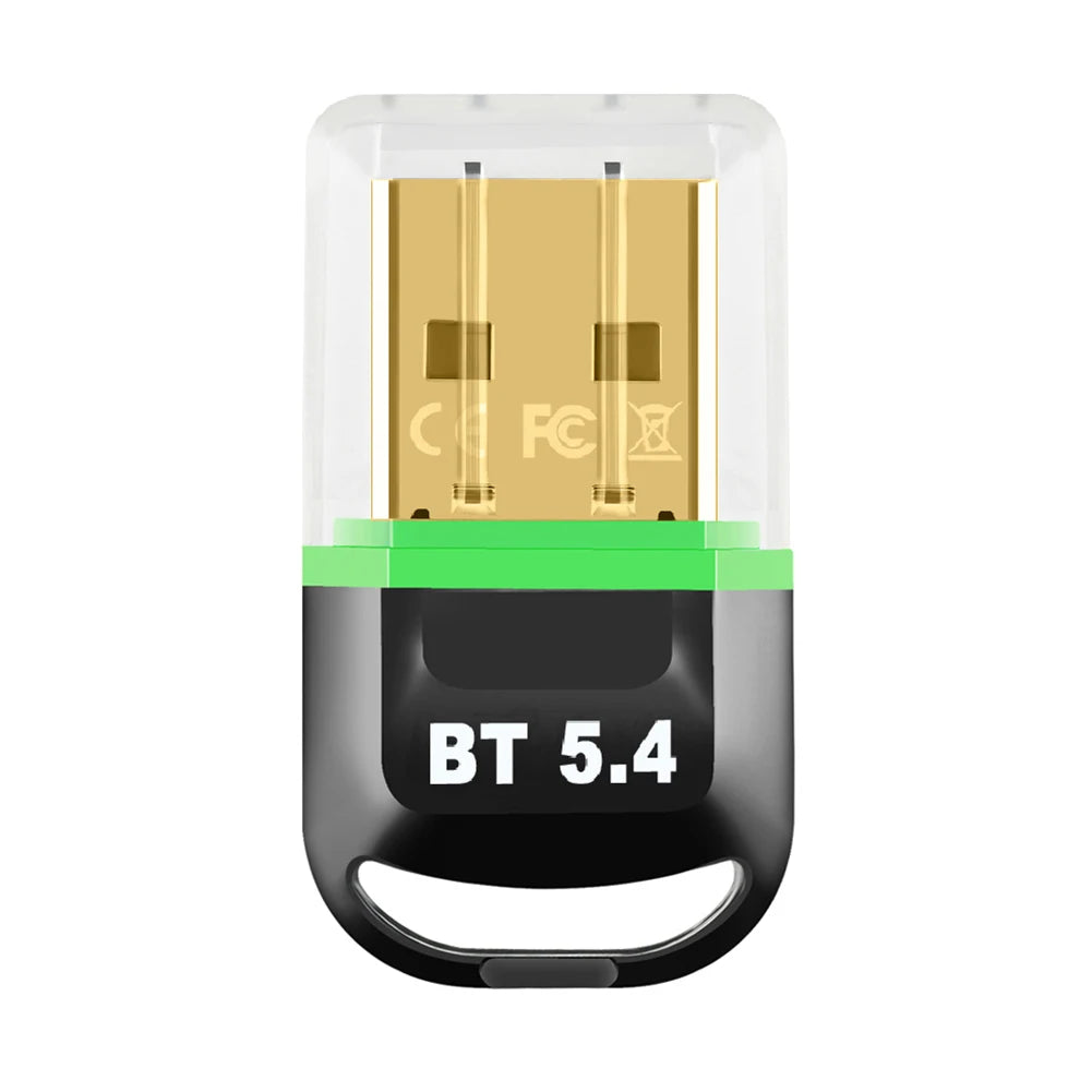 Bluetooth Adapter for PC USB Bluetooth 5.4 Dongle Bluetooth Receiver for Speaker Wireless Mouse Keyboard Music Audio Transmitter