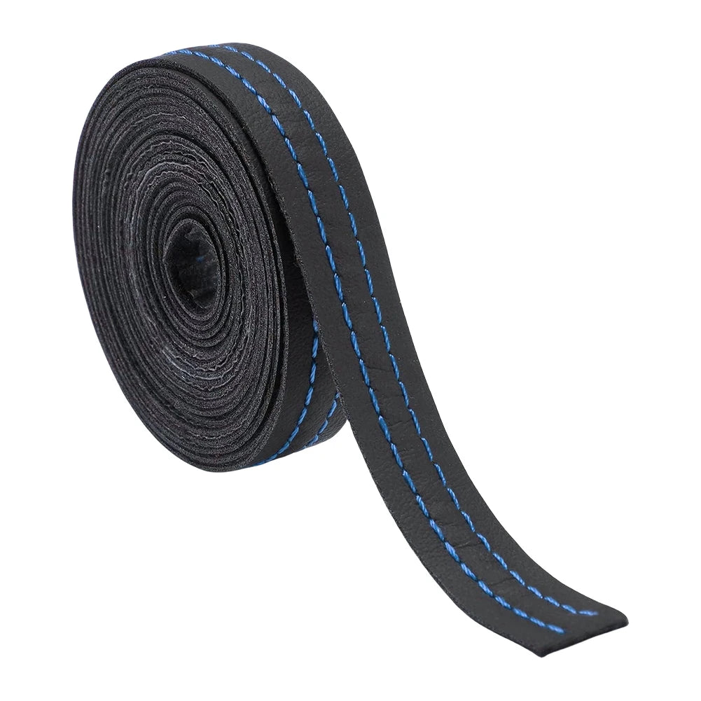 Car Mouldings Trim PU Leather Car Interior DIY Strips Self-Adhesive Dashboard Leather Decorative Line Car Interior Accessories