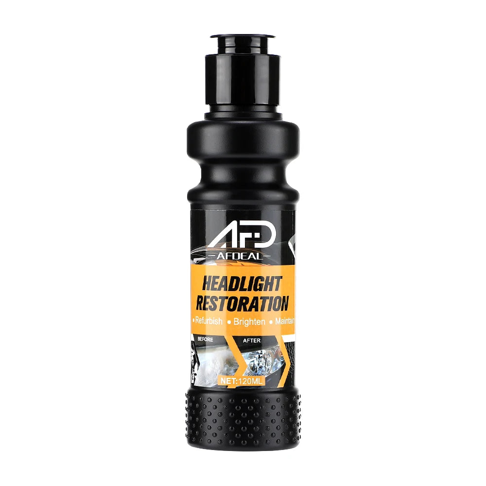 Car Headlight Polishing Agent Scratch Remover Repair Headlight Renewal Polish Liquid Headlight Restoration Kit Auto Accessories