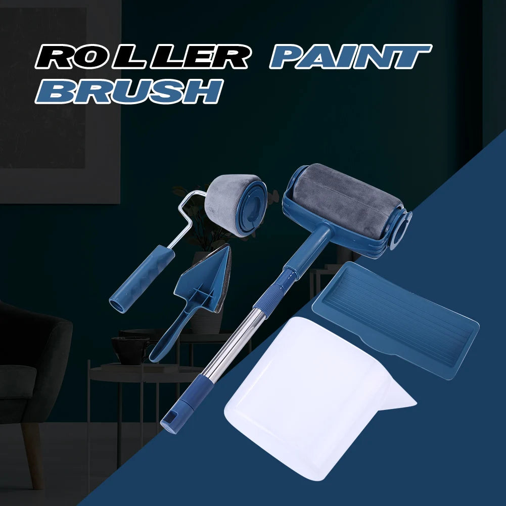 Roller Brushes Set High-quality Simplicity Household Use Wall Decorative Pro DIY Painting Brush Handle Tool