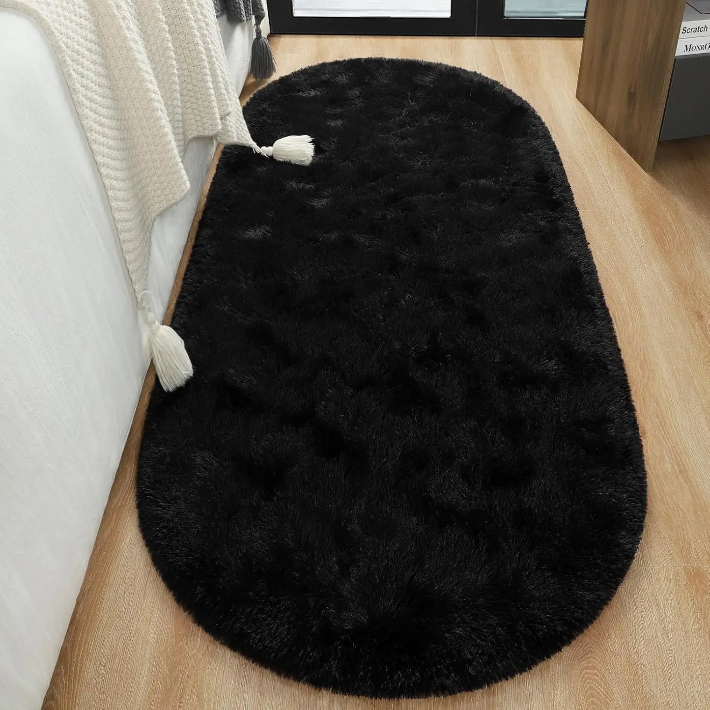 Luxury Velvet Fluffy Carpet Soft Children Rugs Room Mat Modern Shaggy Area Rug for Bedroom Bedside Home Decor