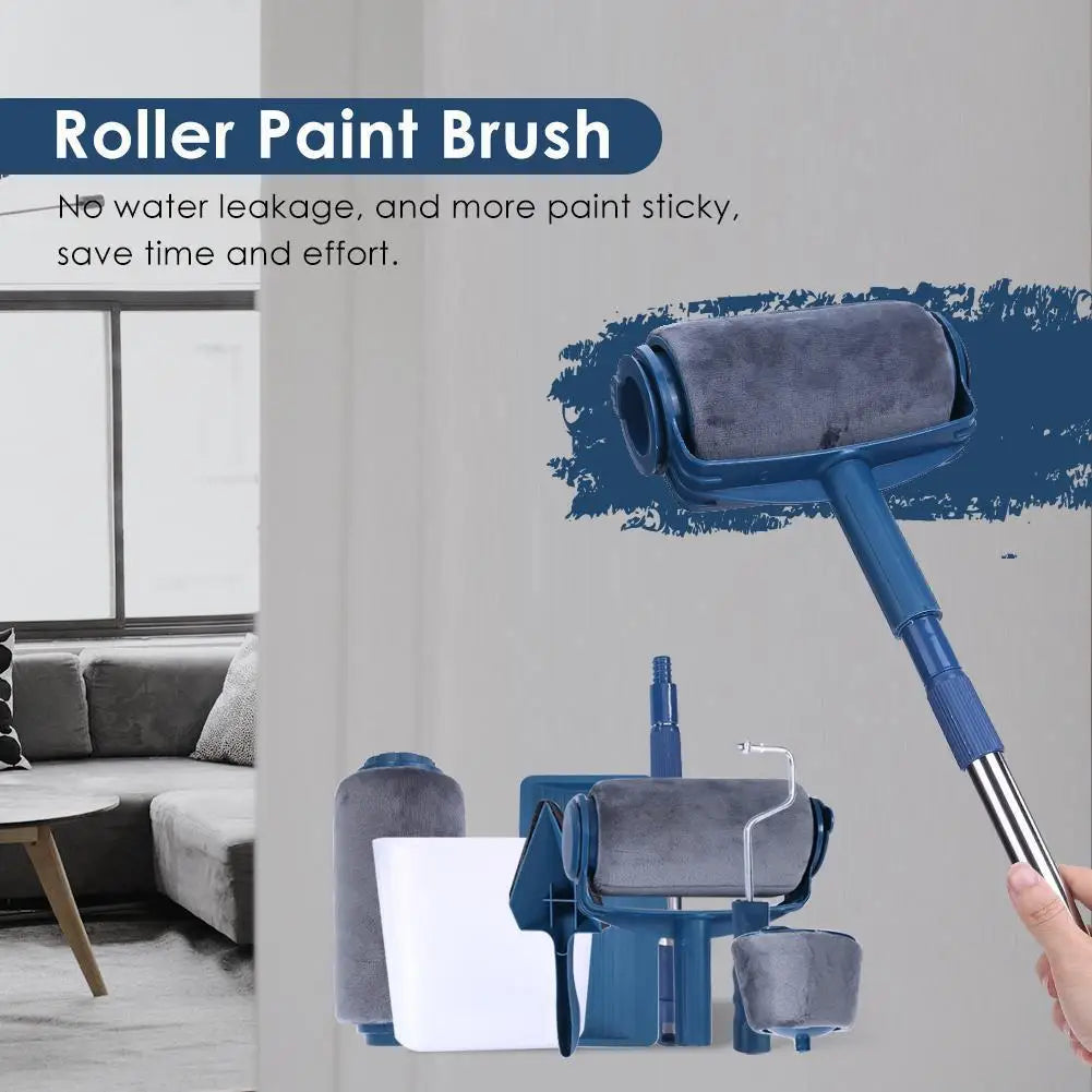 Roller Brushes Set High-quality Simplicity Household Use Wall Decorative Pro DIY Painting Brush Handle Tool