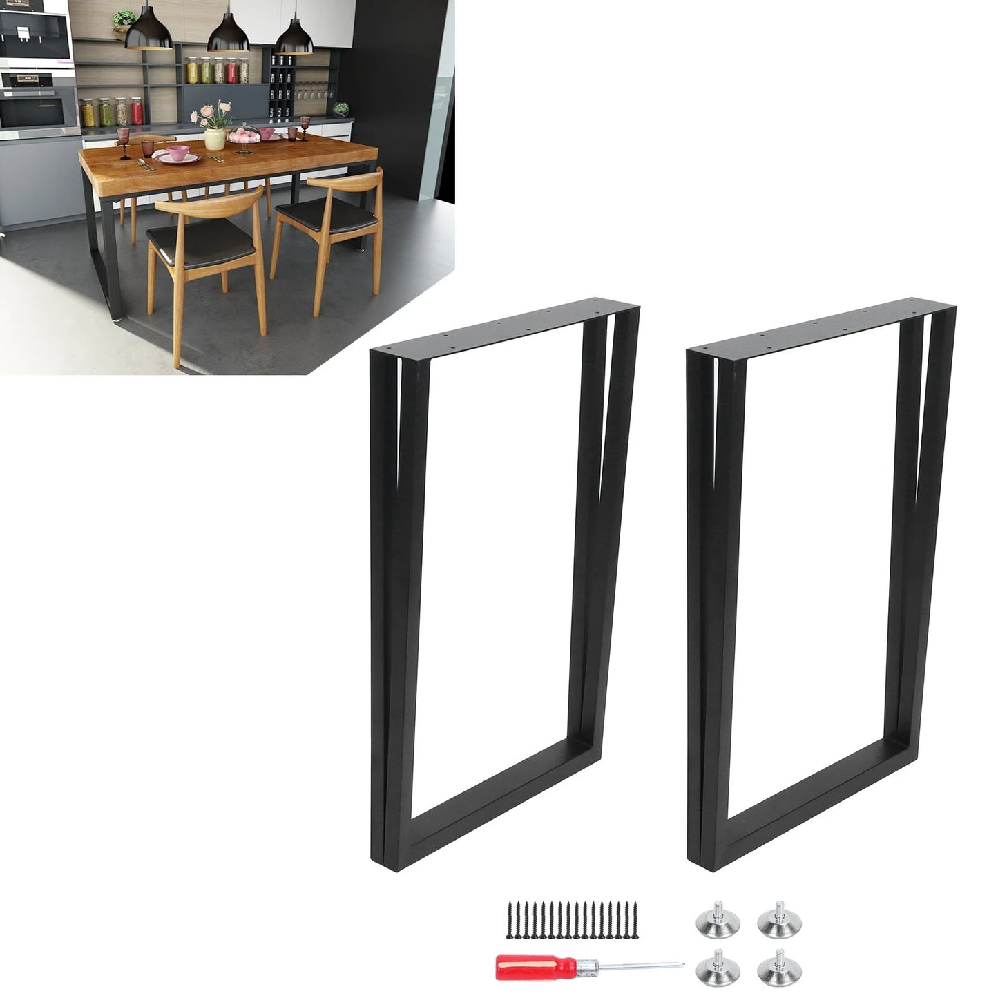 Coffee Table Legs Wrought Iron Table Leg Modern Desk Legs for Dining Furniture Coffee Bench Tables Furniture Parts Furniture Leg