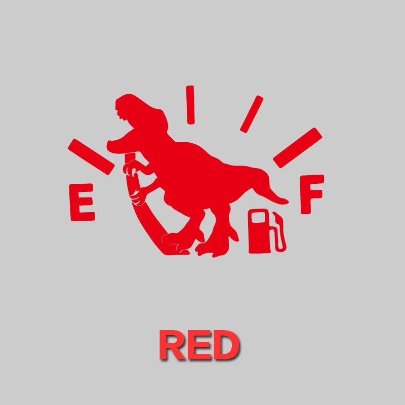 Dinosaur Car Sticker For Fuel Tank Cap Decor Gas Station Stickers On The Car Interesting Auto DecalsCreative customization