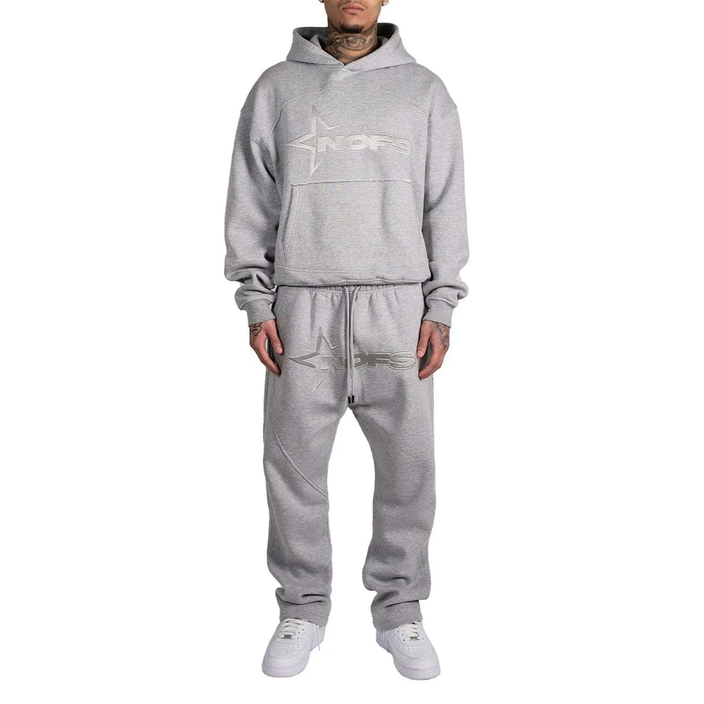 Men Women Hoodie Men's And Women's Jogging Sets Hip-hop Sports Two-piece Sets Long Sleeved Tops And Pants Casual Sports Suit