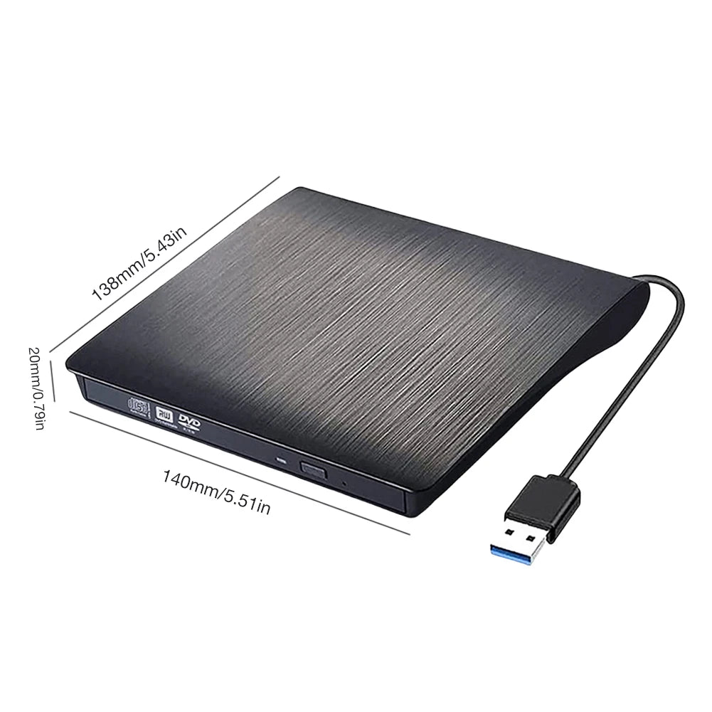 USB 3.0/USB 3.0 + Type-C Optical Drive Case Slim DVD External Enclosure 9.5mm/12.7mm SATA To USB CD ROM ODD Case Box for Laptop