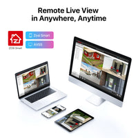 ZOSI 3K Lite Security Camera System AI Human Vehicle Detection 8CH HD TVI Video DVR Recorder 2MP 1080P CCTV Surveillance Camera