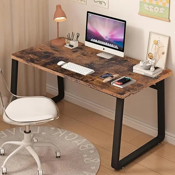 Computer Desk Modern Simple Style Desk for Home Office, 31.5 inch Small Writing Table Study Corner Work Desk for Bedroom Table