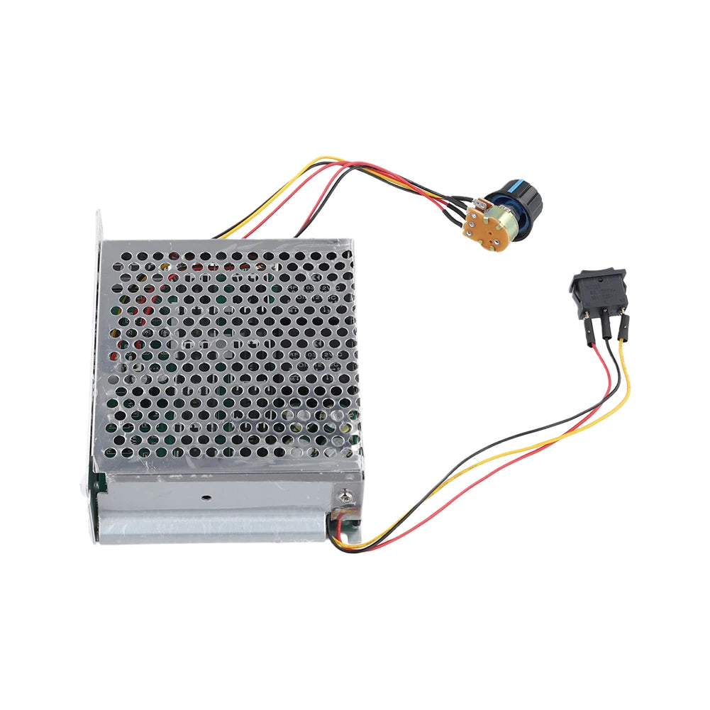 PWM DC Motor Speed Controller DC 10-55V Regulating Current DC Speed Controller 12V 24V 48V Forward/Reverse Electronic Components