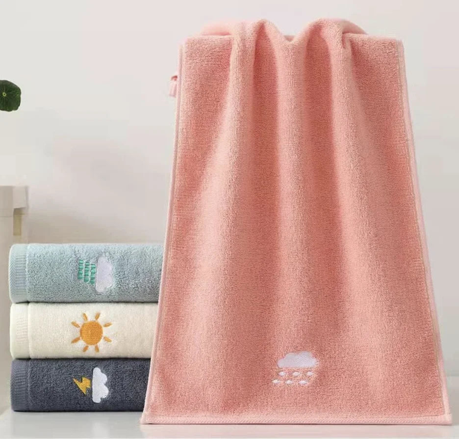 Bathroom Hand Towels Set of 4, Hand Towel Soft Cotton Towel Highly Absorbent Hand Towel, Hand Towels for Bath, Hand, Face, Gym a