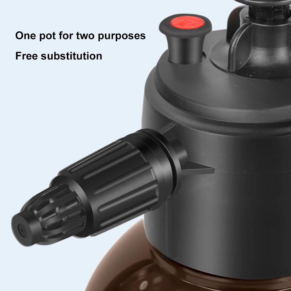 Foam Watering Can 2L Large Capacity Manual Watering Flower Pot Portable Dual-use Foam Auto Cleaning Tool Car Wash Foam Sprayer