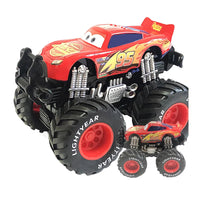 Disney Pixar Cars Lightning McQueen SUV Black Storm Jackson Cruz Mater Big wheel Offroad Metal Cars Toy Kids Christmas Gifts EzBuyCo