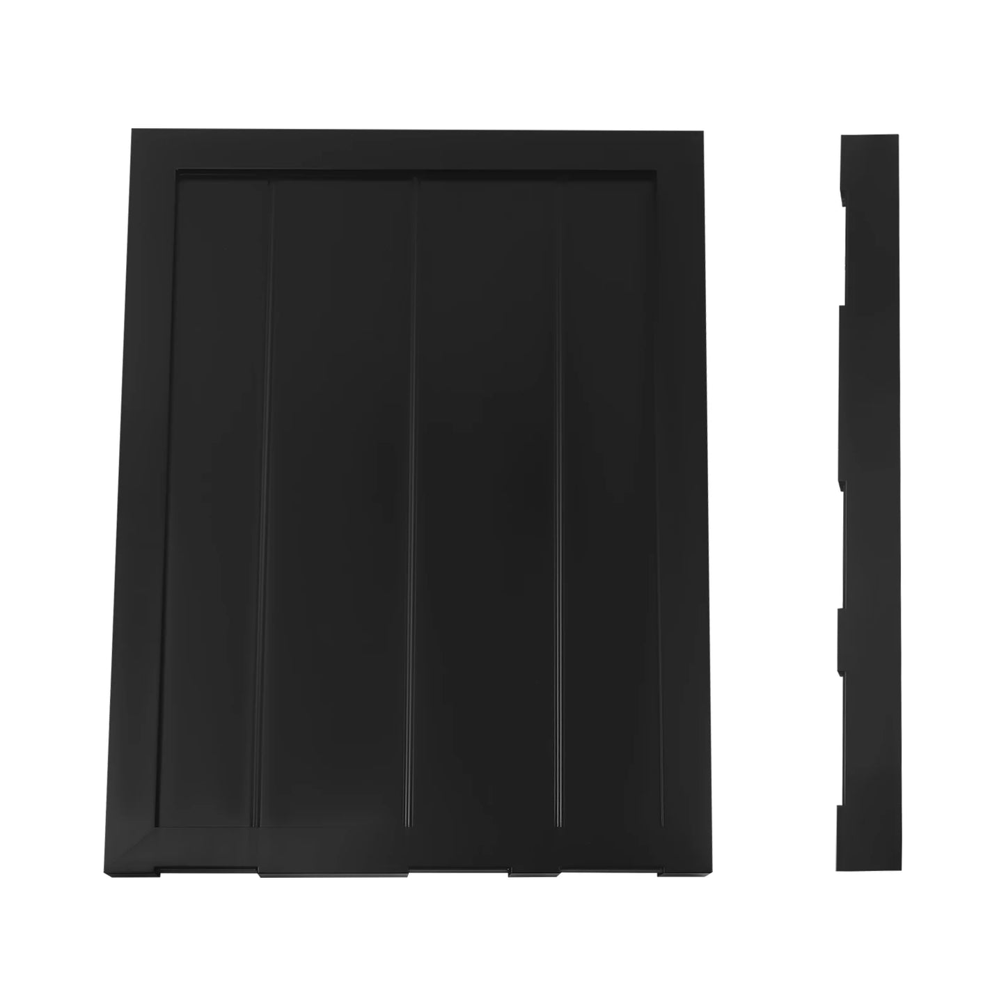 Sturdy Solid Wood Partition Door with 180° Swing, Spring Hinges, Privacy Protection, Easy Installation, Ideal for Home or Office