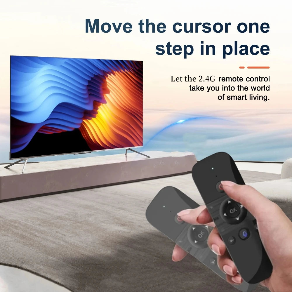 M8 Air Mouse з подвійним режимом 2.4G BT5.0 для Google Voice Assistant Remote Control Wireless Mini Keyboard for Android TV BOX PC