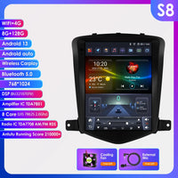 9.7"7862 Android 13 Car radio for Chevrolet Cruze J300 2008-2012 Tesla style Multimedia Video player 4G Carplay GPS navi Stereo