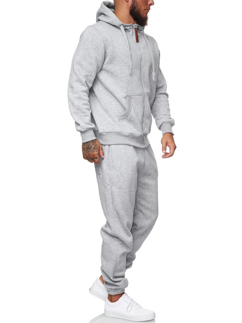 Sweat suits men Tracksuits 2 Piece sets Athletic Jogging suits Hoodie Casual Long Sleeve Zipper Outfits for men