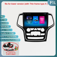 Hizpo 10.1 Carplay 4G 2Din Android 13 Car Radio for Jeep Grand Cherokee WK2 2014 -2022 Multimedia Video Player Autoradio GPS DSP