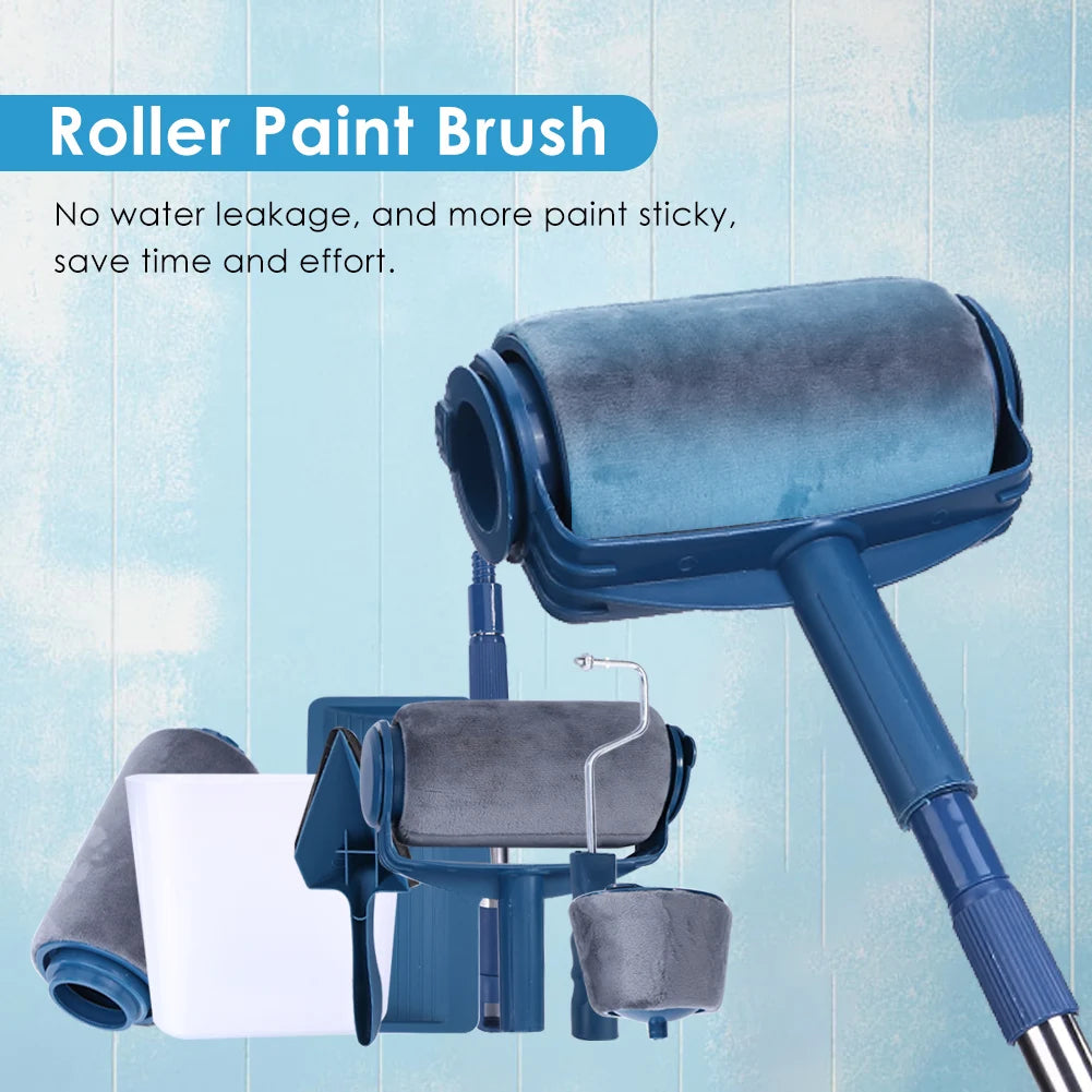 Roller Brushes Set High-quality Simplicity Household Use Wall Decorative Pro DIY Painting Brush Handle Tool