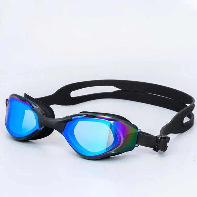 Waterproof Anti Fog Swimming Goggles Adjustable Eyewear Swimming Glasses Electroplating Anti-fog Dive Masks Goggles For Adult