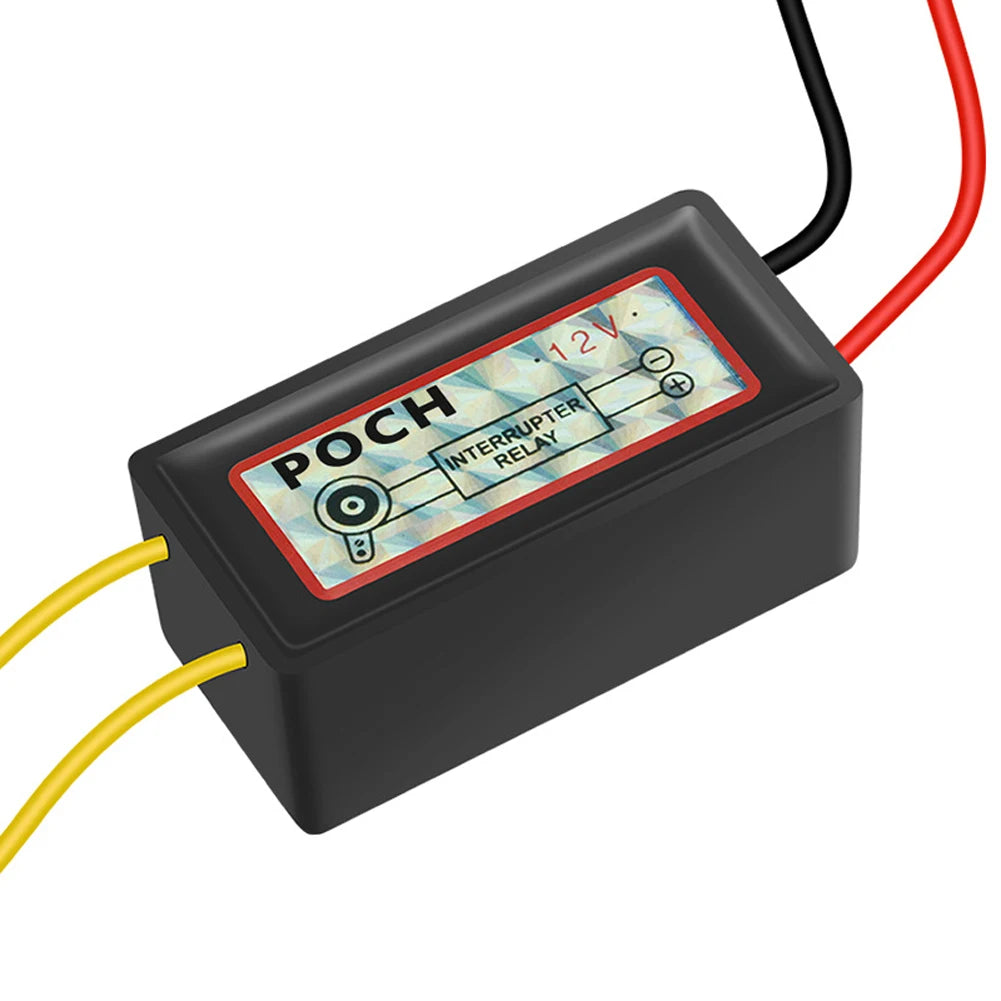 12V Horn Interrupter Relay Horn Auto Speaker Signal Relay Horn Relay for Making Horn Sound Disconnect Breaker
