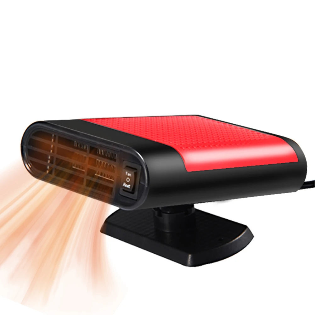 1200W Car Heater 12V/24V Electric Cooling Heating Fan Electric Heater Fan Windshield Defogging Demister Defroster Car supplies