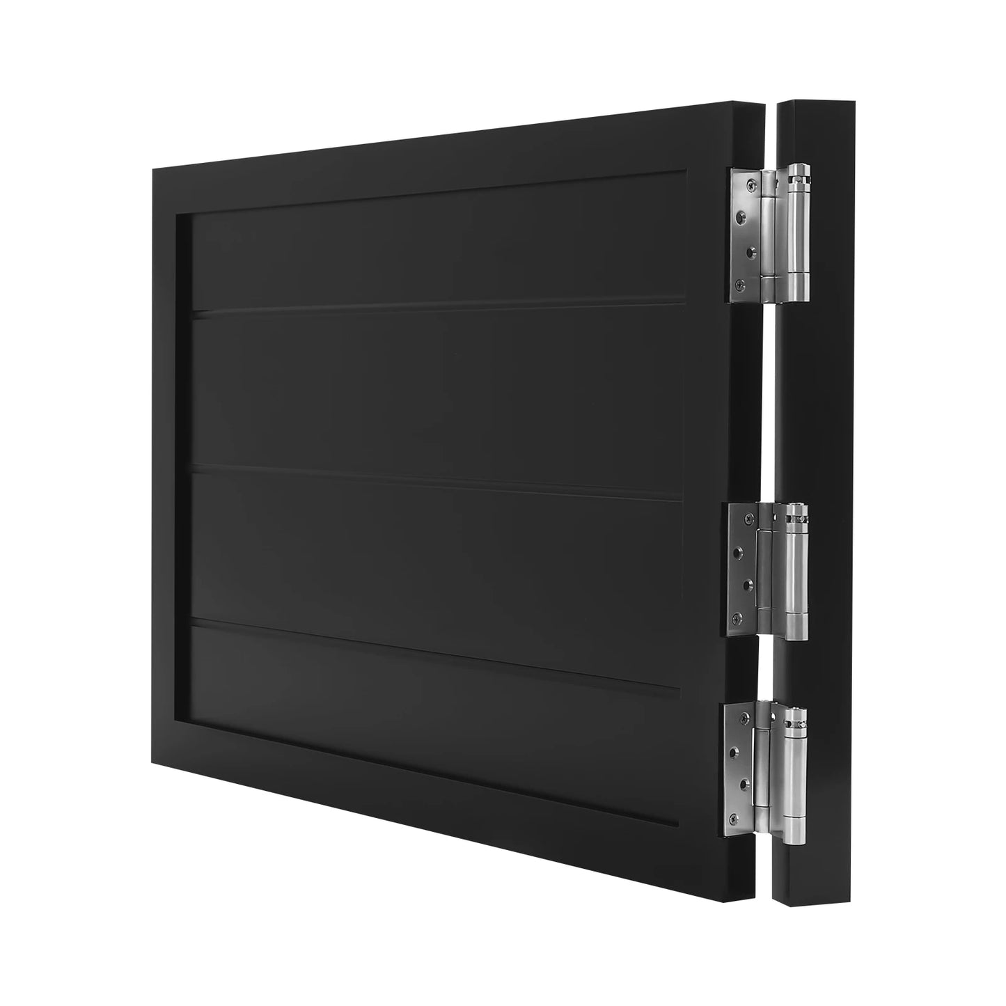 Sturdy Solid Wood Partition Door with 180° Swing, Spring Hinges, Privacy Protection, Easy Installation, Ideal for Home or Office
