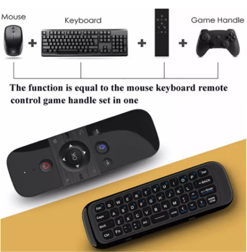 M8 Air Mouse з подвійним режимом 2.4G BT5.0 для Google Voice Assistant Remote Control Wireless Mini Keyboard for Android TV BOX PC