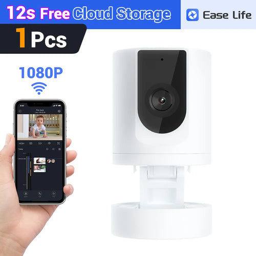 Pet Camera ,Security Camera Indoor,Pet Camera with Phone App, ,Security Camera Indoor,Foldable Baby Camera for Home Security
