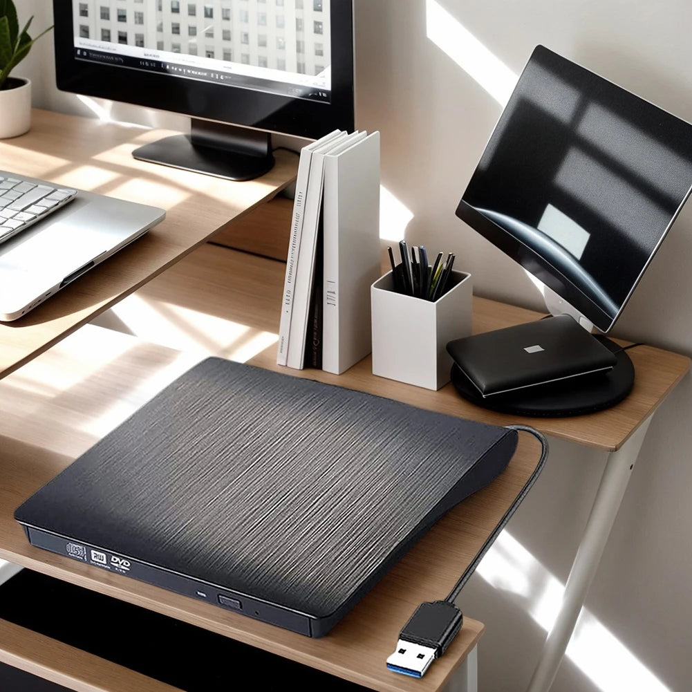 USB 3.0/USB 3.0 + Type-C Optical Drive Case Slim DVD External Enclosure 9.5mm/12.7mm SATA To USB CD ROM ODD Case Box for Laptop
