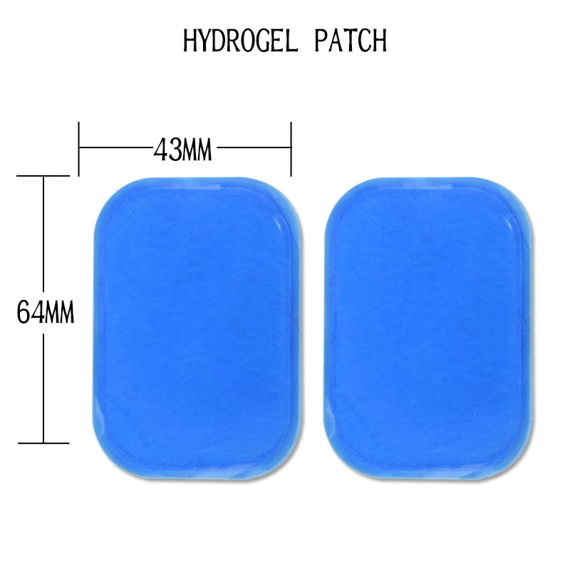 20/10Pcs EMS Hydrogel Electrode Gel Pad For Hip Abdominal ABS Fitness Muscle Stimulator Trainer Exerciser Body Slimming Massager