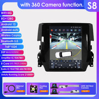 9.7" 7862 Android 13 Car radio for Honda Civic 2015-2020 tesla Style Multimedia player Carplay GPS navi Stereo 4G SWC Autoradio
