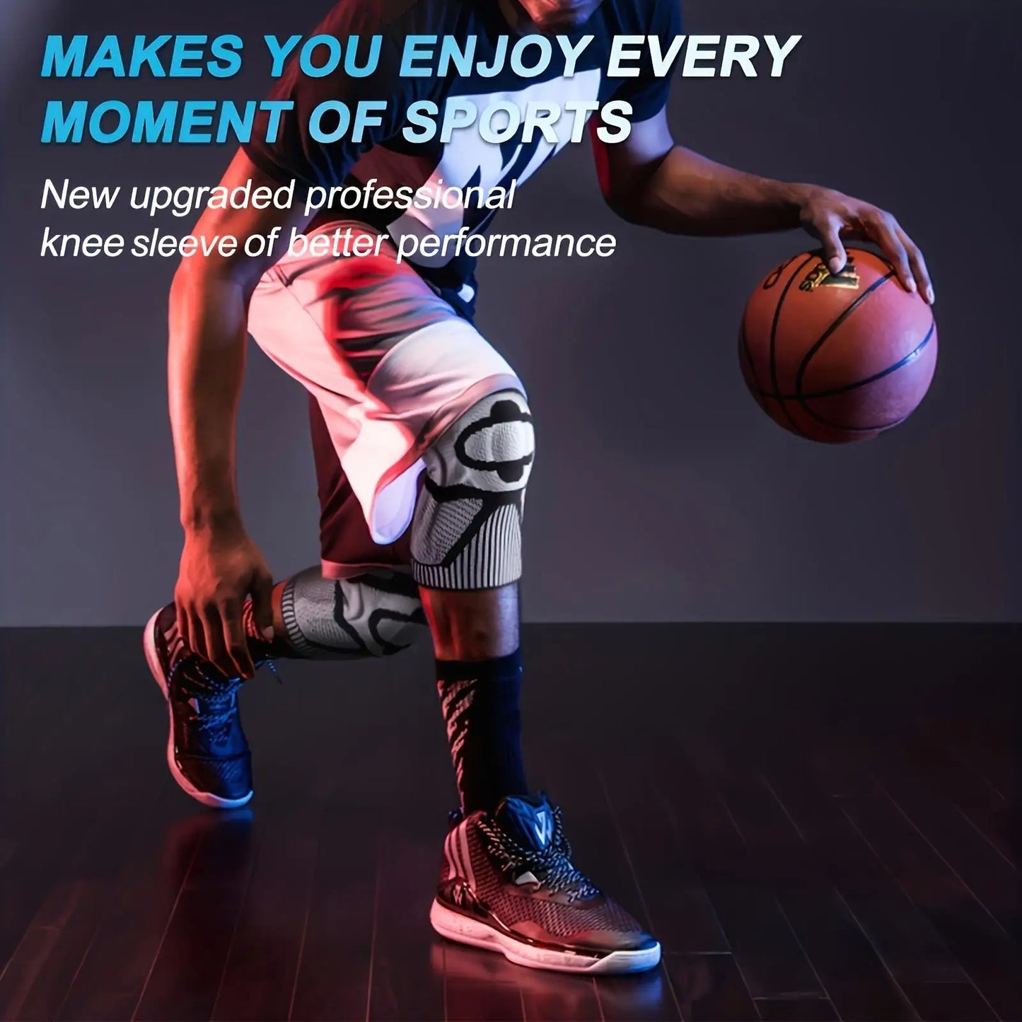 for knee Braces for knee Pain Relief, Compression for knee Sleeves with Patella Gel Pad & Side Stabilizers, for knee Support