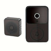 Video Doorbell, Doorbell Camera Wireless Use Two-Way Talk, Wi-Fi, HD, Night Vision, App Remote Control, Easy Installation