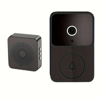 Video Doorbell, Doorbell Camera Wireless Use Two-Way Talk, Wi-Fi, HD, Night Vision, App Remote Control, Easy Installation