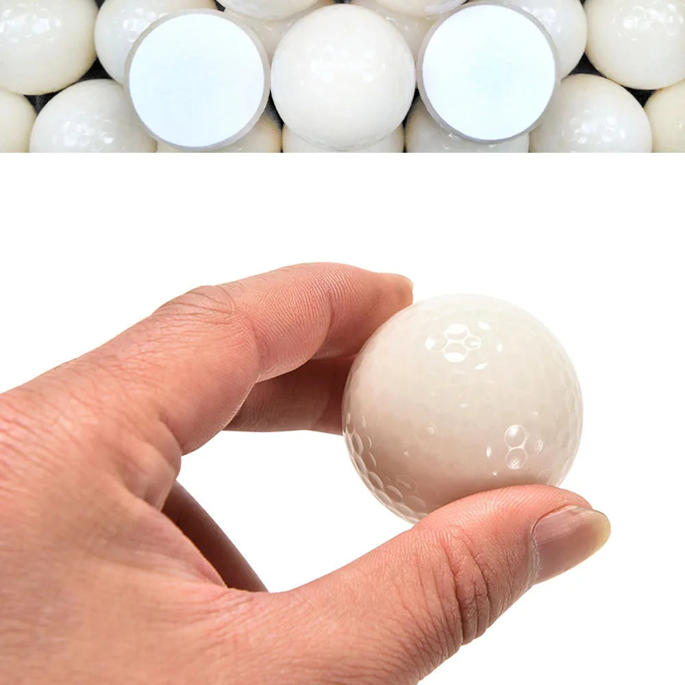 5pcs Glow Golf Balls for Night Sports Tournament Fluorescent Glowing in The Dark Golf Ball Long Lasting Bright Luminous Balls