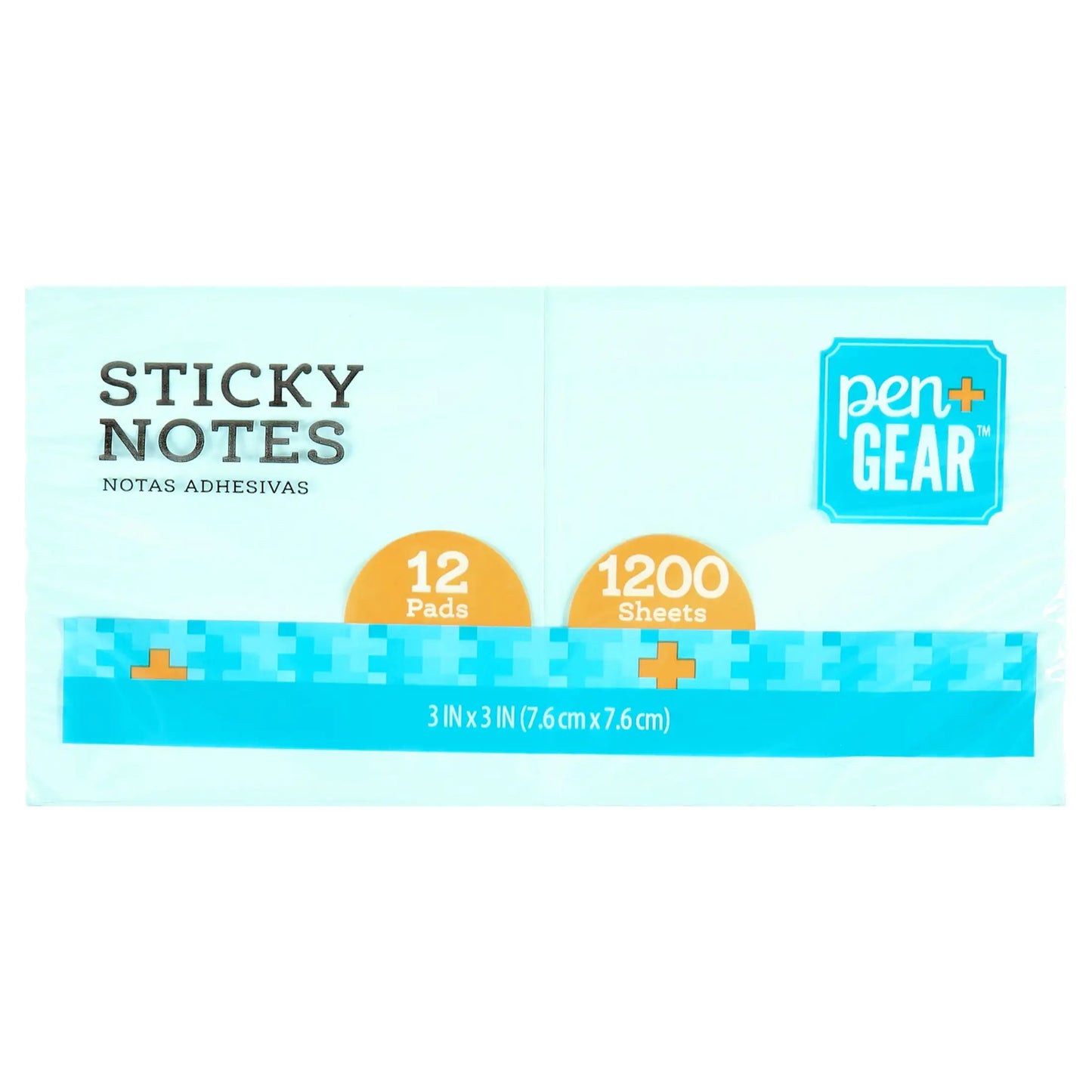 Paper Sticky Notes, Pastel,3 X 3, 1200 Sheets