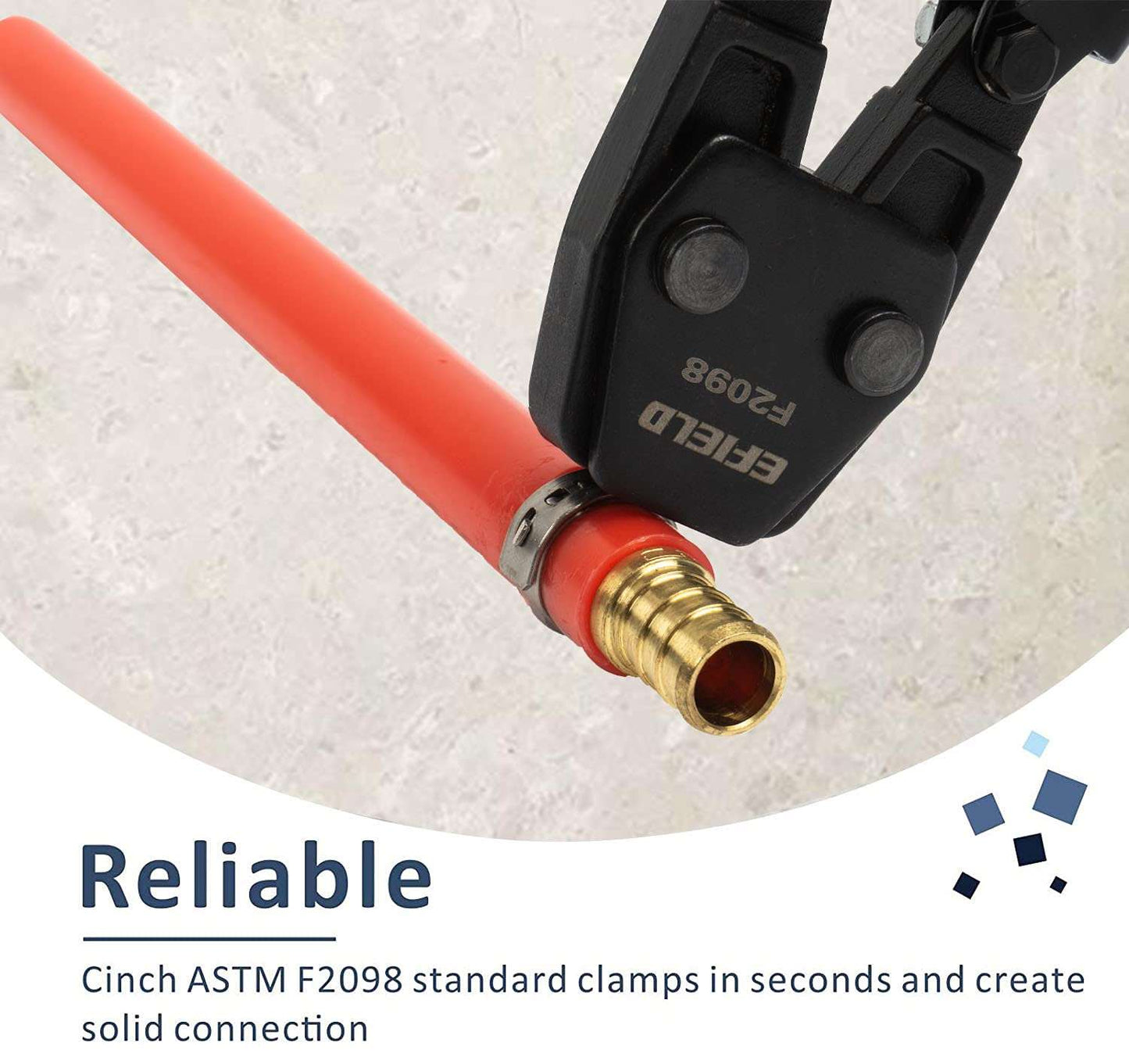 PEX Cinch Clamp Crimp Tool - EFIELD