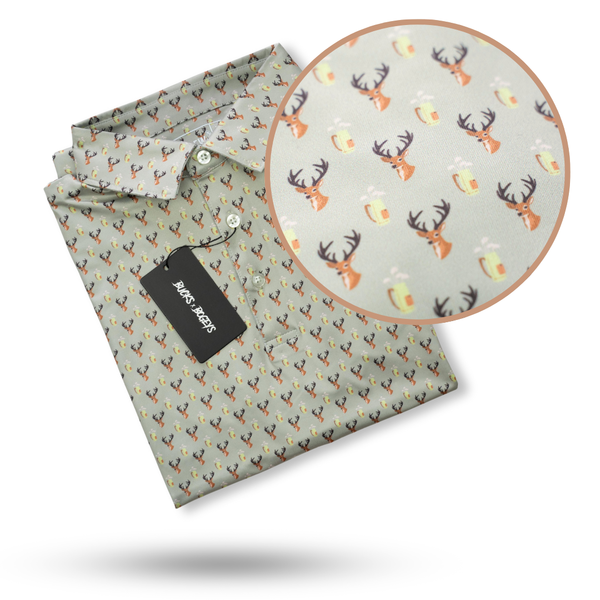 "Caddy Rack" Golf Polo Bow Crew Apparel - Bow Hunting Lifestyle Apparel