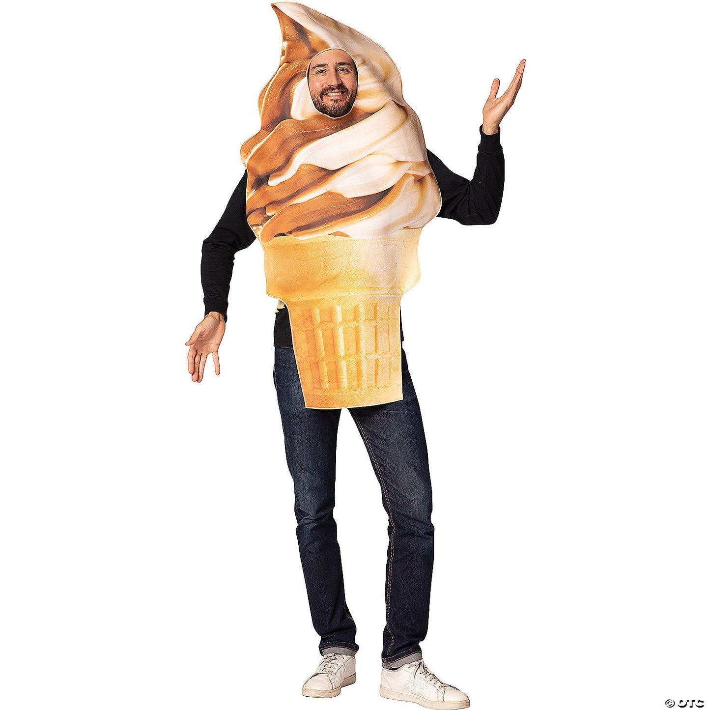 Adult Get Real Soft Serve Ice Cream Cone Costume