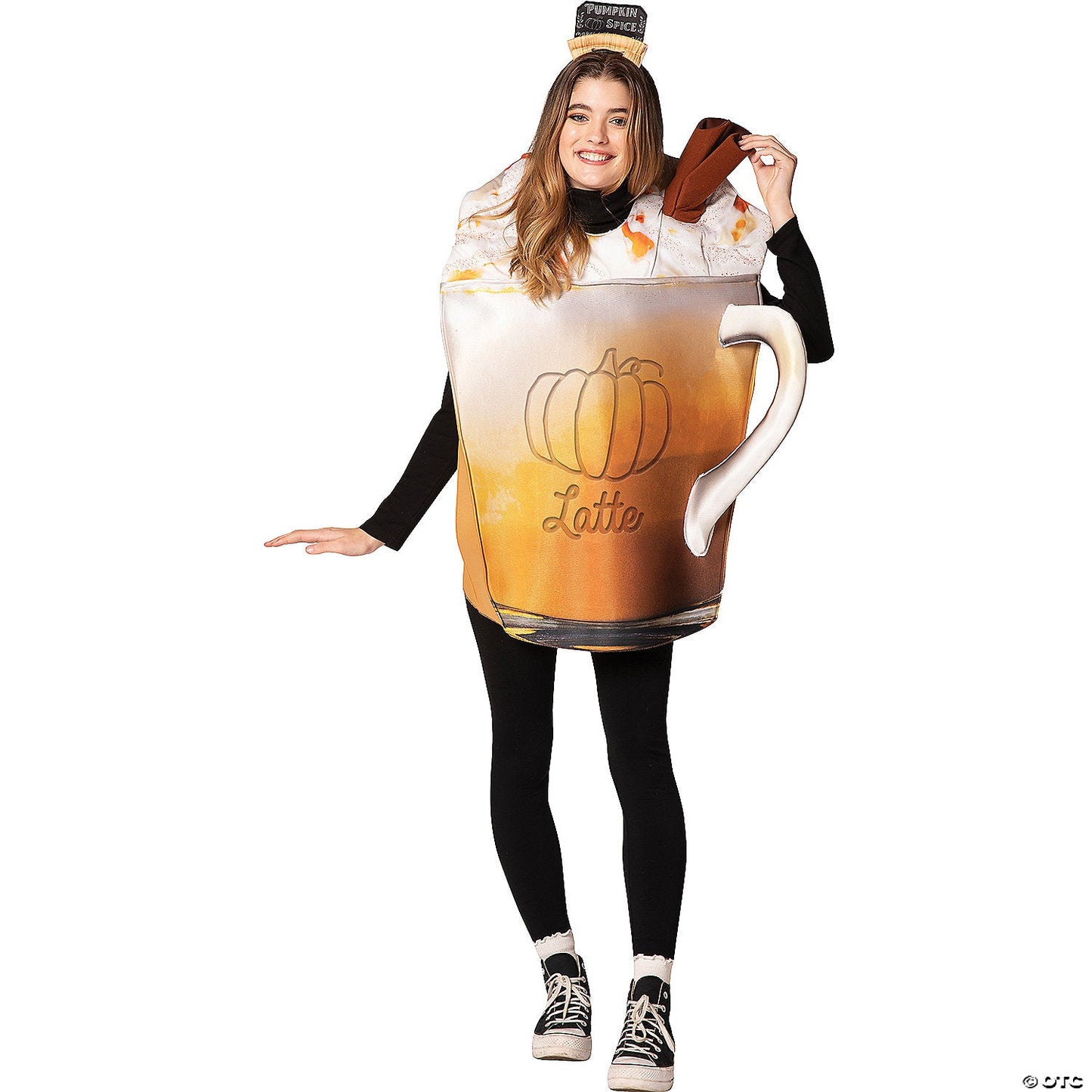 Adult Pumpkin Spice Latte Costume