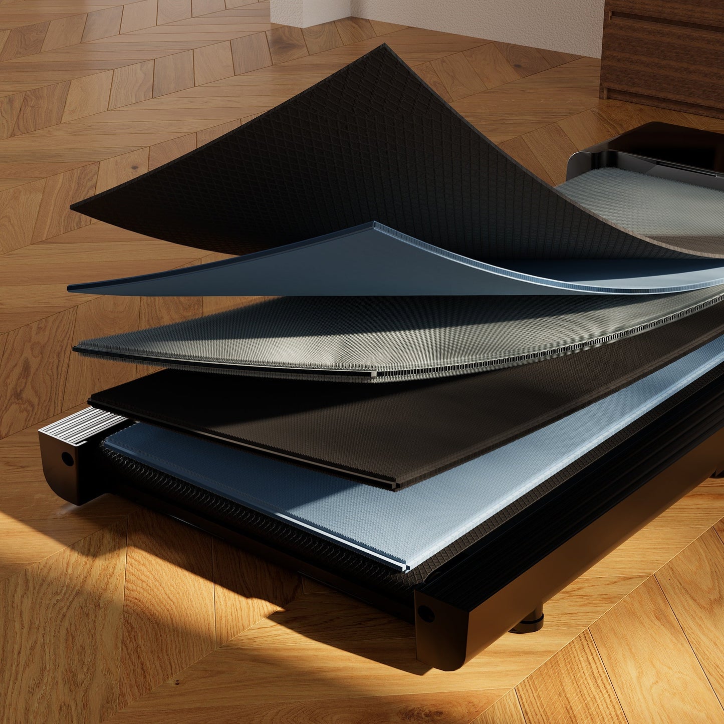 DeerRun Z20 Suitcase-Style Treadmill – Foldable Deck, Ultra Compact with LED Display