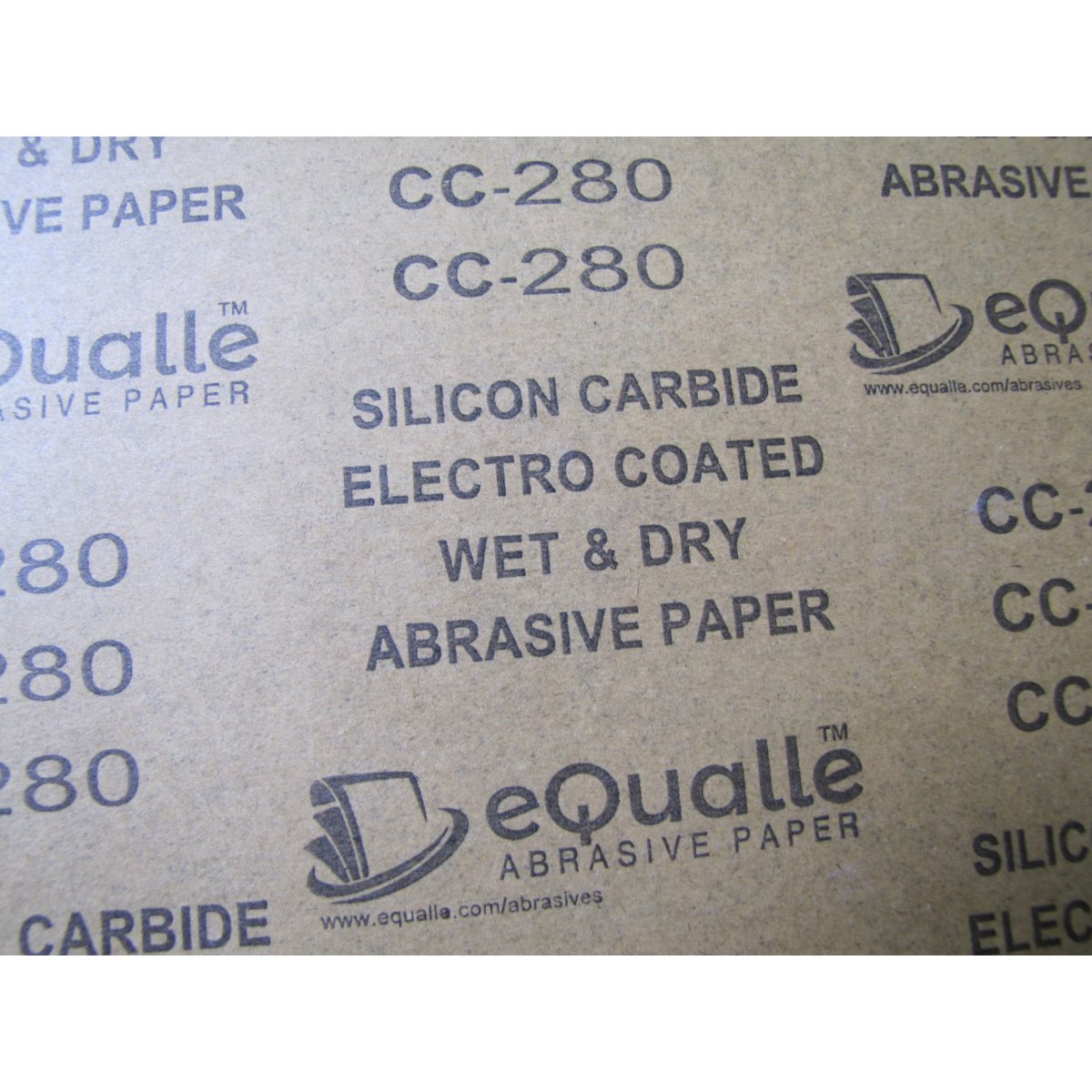 280 Grit Sandpaper Sheets – 10 Pack, 9x11 in, Wet or Dry Use