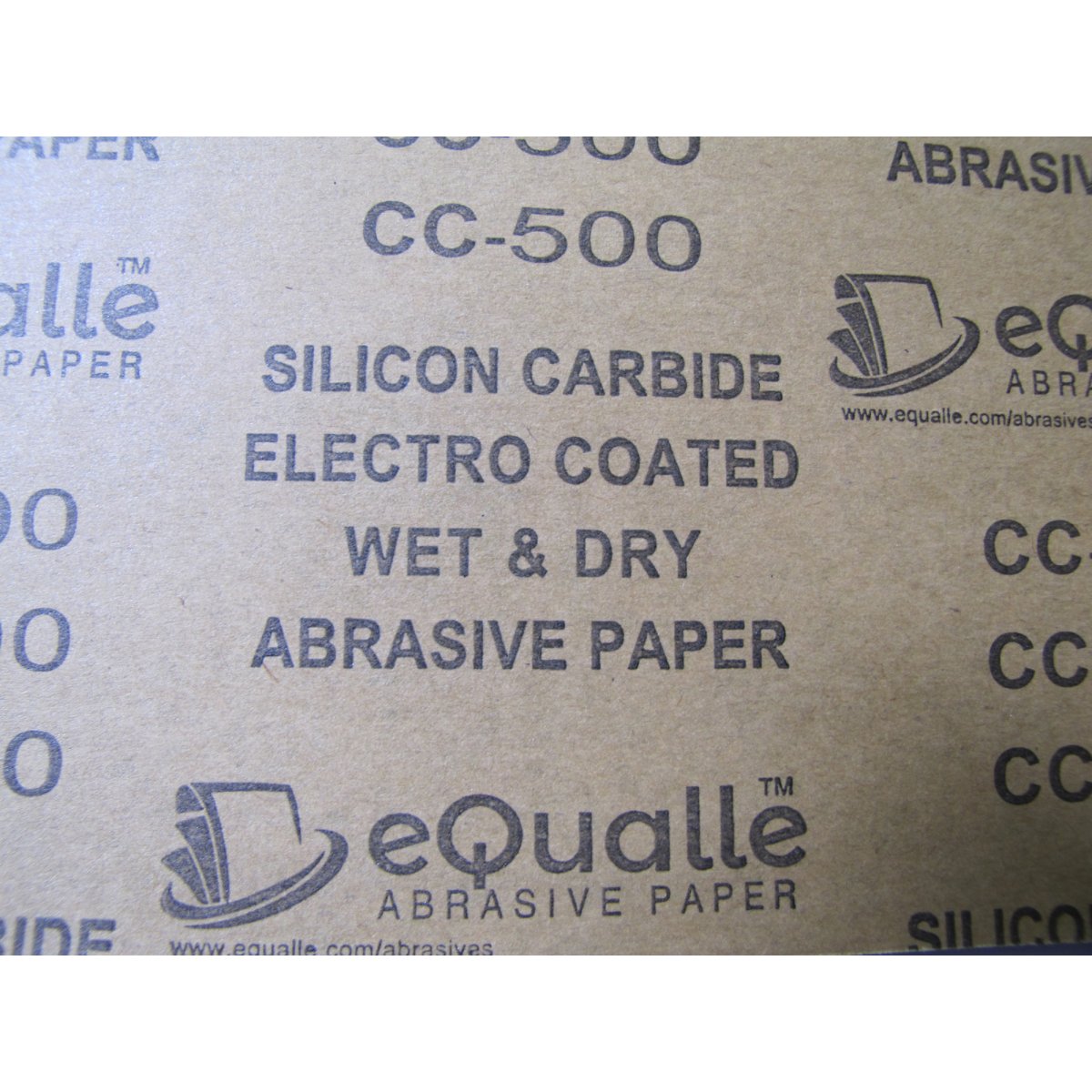 500 Grit Sandpaper Sheets – 100 Pack, 9x11 in, Wet or Dry Use