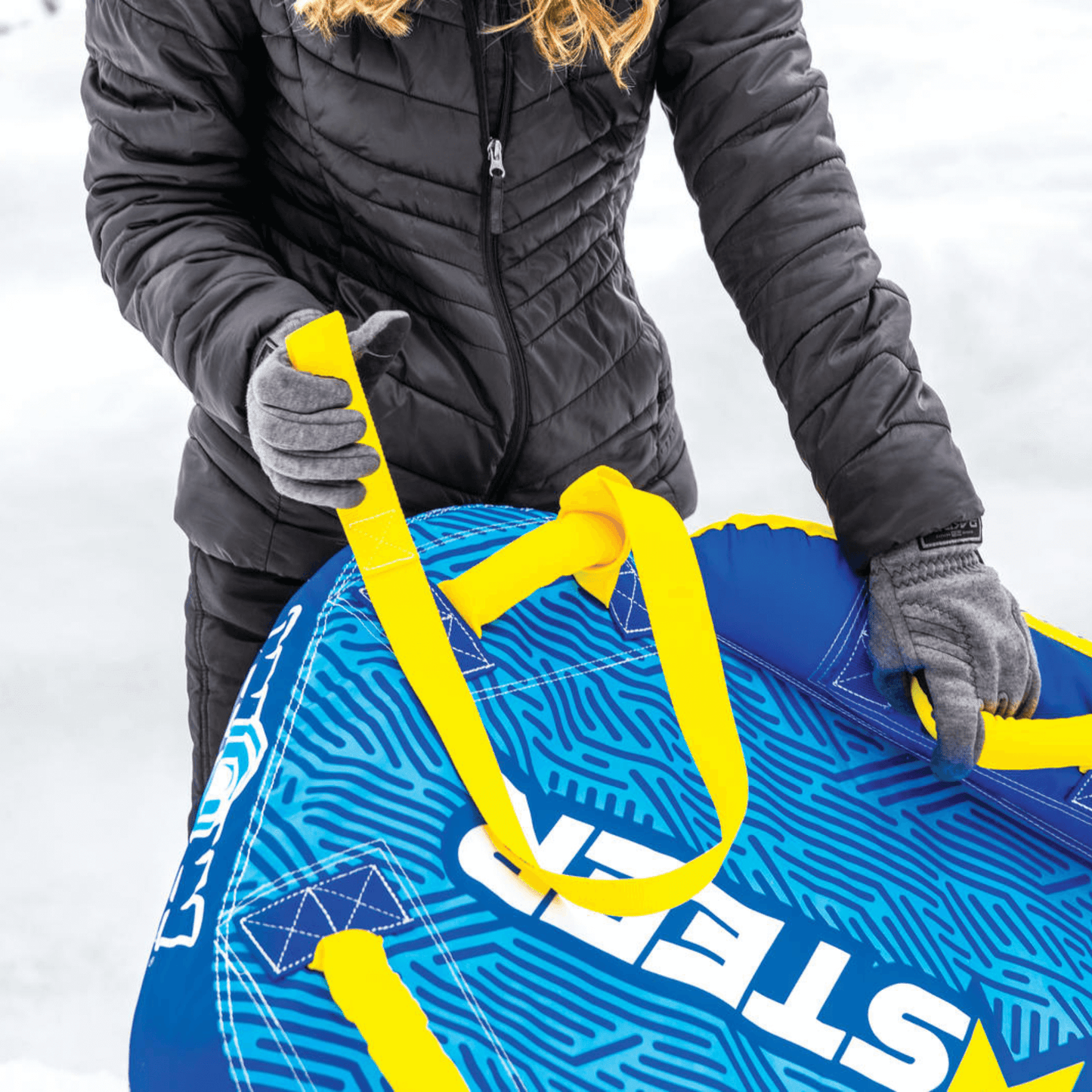 WOW Sports SnowSteer Snow Sled