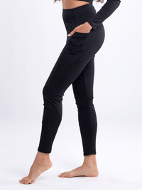 JupiterGear High-Waisted Classic Gym Leggings with Side Pockets Jupiter Gear